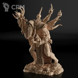Описание картинки Gul'dan Фигурка (World of Warcraft) от GAS3TXD  по цене 4 400руб | Свободный Рынок Миниатюр - СРМ