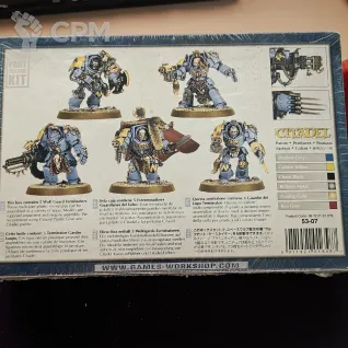 Описание картинки Wolf Guard Terminators НОВЫЙ НАБОР В ПЛЕНКЕ от Trazyn's Collection по цене 6 750руб | Свободный Рынок Миниатюр - СРМ
