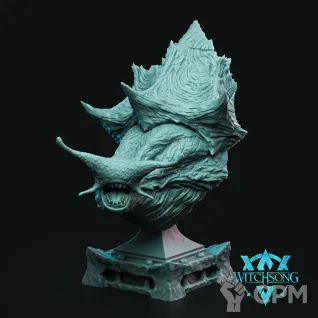 Описание картинки Bust - Slug, the Snail God от ADEPT M&P по цене 2 000руб | Свободный Рынок Миниатюр - СРМ