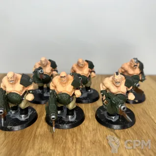 Описание картинки Ogryns x6 от Paul_Konovan по цене 4 500руб | Свободный Рынок Миниатюр - СРМ
