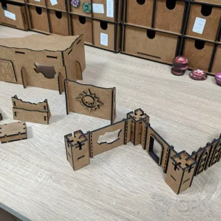 Описание картинки WTC Kill Team Terrain Set от TerraCutter по цене 4 500руб | Свободный Рынок Миниатюр - СРМ