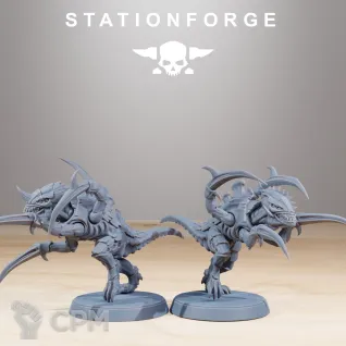 Описание картинки tyranids Hormagaunts от Мастерская 3D Gia по цене 1 500руб | Свободный Рынок Миниатюр - СРМ