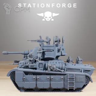 Описание картинки Rogal Dorn Battle Tank от Мастерская 3D Gia по цене 4 200руб | Свободный Рынок Миниатюр - СРМ