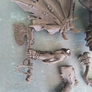 Описание картинки Angron Daemon Primarch of Khorne от uNick по цене 1 800руб | Свободный Рынок Миниатюр - СРМ