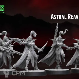Описание картинки Astral Reavers от Manufactorum76 по цене 800руб | Свободный Рынок Миниатюр - СРМ