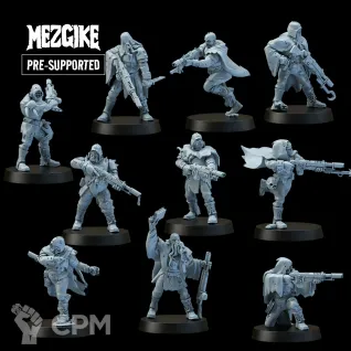 Описание картинки Cultists of the dredge range weapon от Age of Printmar по цене 486руб | Свободный Рынок Миниатюр - СРМ