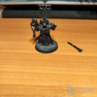 Описание картинки Belial, Grand master of the Deathwing от Сергиев Илья по цене 1 800руб | Свободный Рынок Миниатюр - СРМ