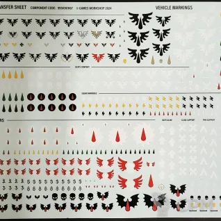 Описание картинки Blood Angels Captain + Decals от Bernadotte по цене 2 800руб | Свободный Рынок Миниатюр - СРМ