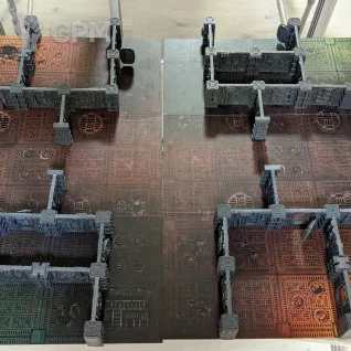 Описание картинки Boarding Actions Terrain Set от suzyrainlex по цене 19 900руб | Свободный Рынок Миниатюр - СРМ