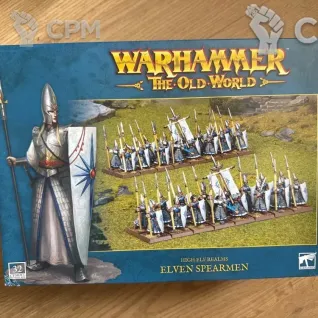 Описание картинки Elven Spearmen от zurdo по цене 8 500руб | Свободный Рынок Миниатюр - СРМ
