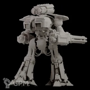 Описание картинки Reaver Titan от Клондайк Моделей  по цене 13 900руб | Свободный Рынок Миниатюр - СРМ