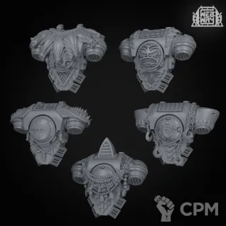 Описание картинки Charharadons Upgrade - Backpack - WebWay от WebWay 3D по цене 400руб | Свободный Рынок Миниатюр - СРМ