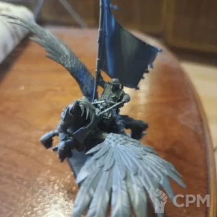 Описание картинки Battle Standard Bearer on Royal Pegasus от dimitrii1995 по цене 4 000руб | Свободный Рынок Миниатюр - СРМ
