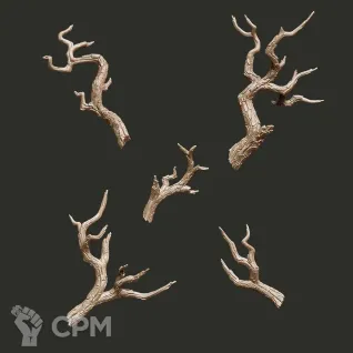 Описание картинки Bark Tree Branches от Орки с наГорки по цене 200руб | Свободный Рынок Миниатюр - СРМ