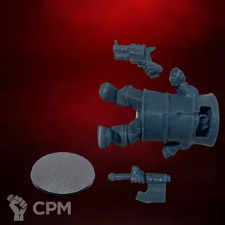 Описание картинки Фигурка Warhammer 40,000 Barrel Guy (Бочковый Парень) коллекционная миниатюра для покраски от 3DSprint по цене 200руб | Свободный Рынок Миниатюр - СРМ
