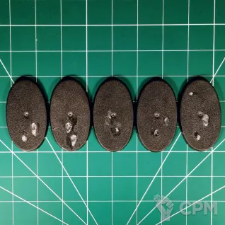 Описание картинки Base Oval 75x42 x5 Базы (Подставки оригинал GW) Б\У I от Каджит по цене 798руб | Свободный Рынок Миниатюр - СРМ