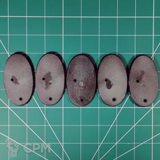Описание картинки Base Oval 75x42 x5 Базы (Подставки оригинал GW) Б\У III от Каджит по цене 798руб | Свободный Рынок Миниатюр - СРМ