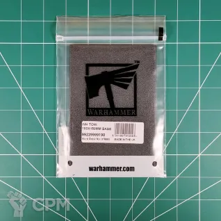 Описание картинки Rectangular Base 100x150 mm Подставка прямоугольная (Оригинал Games Workshop)100x60 от Vault Boy по цене 1 298руб | Свободный Рынок Миниатюр - СРМ
