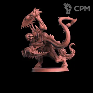 Описание картинки Bloodbeasts of Khorne | Spawns от Daniilfedyakov по цене 3 400руб | Свободный Рынок Миниатюр - СРМ