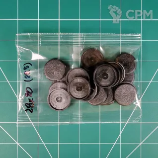 Описание картинки Base Round 28.5 x20 Подставка круглая. (Оригинал Games Workshop) 28mm от Vault Boy по цене 1 798руб | Свободный Рынок Миниатюр - СРМ