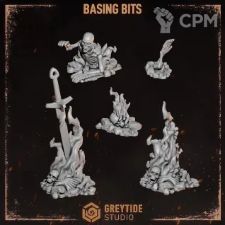 Описание картинки Basing bits (Cursed company 2) от Dr. Printicus по цене 200руб | Свободный Рынок Миниатюр - СРМ