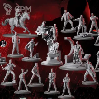 Описание картинки The Batman Two-Player Starter Box +Bonus (18 миниатюр) от Grag18 по цене 5 290руб | Свободный Рынок Миниатюр - СРМ