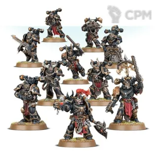 Описание картинки Chaos Space Marines Battleforce: Hellforged Warband от warp store по цене 5 600руб | Свободный Рынок Миниатюр - СРМ