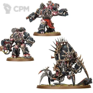 Описание картинки Chaos Space Marines Battleforce: Hellforged Warband от warp store по цене 5 600руб | Свободный Рынок Миниатюр - СРМ