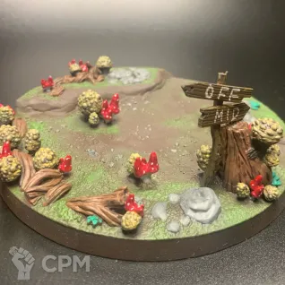 Описание картинки Фигурка Юный Инвокер Дота 2 (дарк артистри) от Flameborn_Minis по цене 8 000руб | Свободный Рынок Миниатюр - СРМ