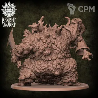 Описание картинки Great Unclean One Lord of Decay от Brother Ork по цене 4 000руб | Свободный Рынок Миниатюр - СРМ