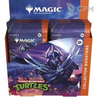Описание картинки Дисплей коллекционных бустеров выпуска MTG Teenage Mutant Ninja Turtles на английском от Дауран по цене 40 000руб | Свободный Рынок Миниатюр - СРМ