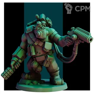 Описание картинки Ork Nobz от Печатный подвальчик по цене 770руб | Свободный Рынок Миниатюр - СРМ