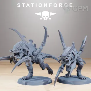 Описание картинки tyranids Hormagaunts от Мастерская 3D Gia по цене 1 500руб | Свободный Рынок Миниатюр - СРМ