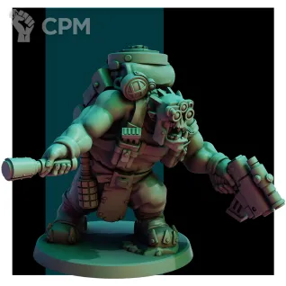 Описание картинки Ork Boyz от Печатный подвальчик по цене 805руб | Свободный Рынок Миниатюр - СРМ