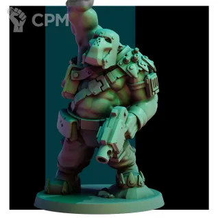 Описание картинки Ork Nobz от Печатный подвальчик по цене 770руб | Свободный Рынок Миниатюр - СРМ