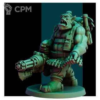 Описание картинки Ork Nobz от Печатный подвальчик по цене 770руб | Свободный Рынок Миниатюр - СРМ