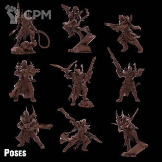 Описание картинки Kill Squad Dark Elves от Орки с наГорки по цене 1 300руб | Свободный Рынок Миниатюр - СРМ