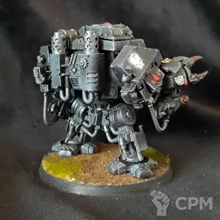 Описание картинки Death Company Dreadnought от Superguns по цене 2 400руб | Свободный Рынок Миниатюр - СРМ
