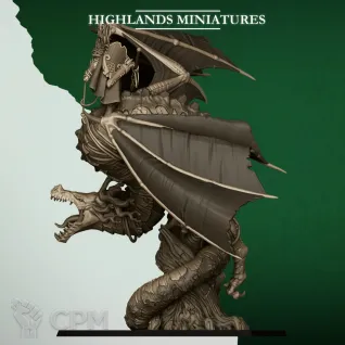 Описание картинки FERAL ELF PRINCE ON FERAL DRAGON от Wardog Workshop по цене 2 500руб | Свободный Рынок Миниатюр - СРМ