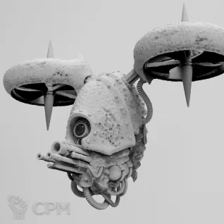 Описание картинки Foetid Bloat-Drone от Zakat-3D по цене 900руб | Свободный Рынок Миниатюр - СРМ