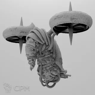 Описание картинки Foetid Bloat-Drone от Zakat-3D по цене 900руб | Свободный Рынок Миниатюр - СРМ