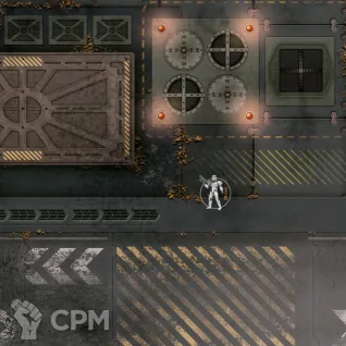 Описание картинки Игровое поле "Space base" bd007 60"х44" от WargamePrint по цене 2 450руб | Свободный Рынок Миниатюр - СРМ