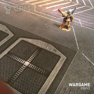Описание картинки Игровое поле Neoncity bd009 60"х44" от WargamePrint по цене 2 450руб | Свободный Рынок Миниатюр - СРМ
