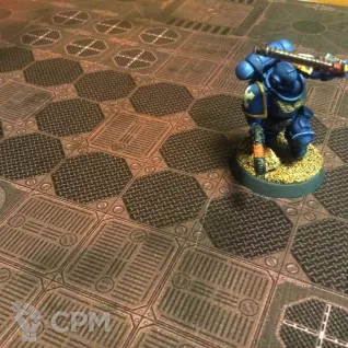 Описание картинки Игровое поле Верхняя палуба (A) bd014A 60"х44" от WargamePrint по цене 2 450руб | Свободный Рынок Миниатюр - СРМ