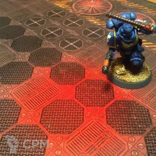 Описание картинки Игровое поле Верхняя палуба (A) bd014A 60"х44" от WargamePrint по цене 2 450руб | Свободный Рынок Миниатюр - СРМ