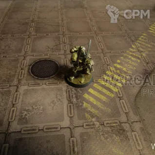 Описание картинки Игровое поле Nuclear sarcophagus bd016 60"х44" от WargamePrint по цене 2 450руб | Свободный Рынок Миниатюр - СРМ