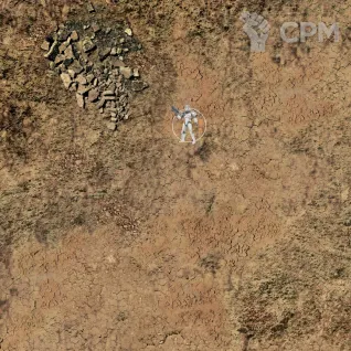 Описание картинки Игровое поле Dry riverbed bd019 60"х44" от WargamePrint по цене 2 450руб | Свободный Рынок Миниатюр - СРМ