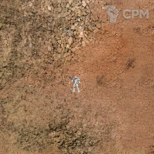 Описание картинки Игровое поле Dry riverbed bd019 60"х44" от WargamePrint по цене 2 450руб | Свободный Рынок Миниатюр - СРМ