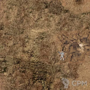 Описание картинки Игровое поле Dry riverbed bd019 60"х44" от WargamePrint по цене 2 450руб | Свободный Рынок Миниатюр - СРМ