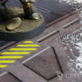 Описание картинки Игровое поле База Зима bd024 60"х44" от WargamePrint по цене 2 450руб | Свободный Рынок Миниатюр - СРМ